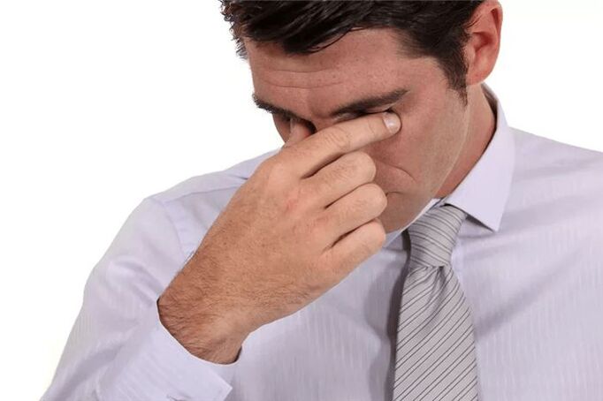 Inflammation de la prostate chez un homme